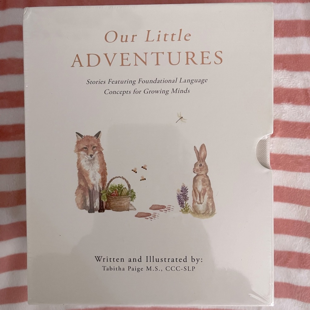 Our Little Adventures 3 piece book set (original price $30)